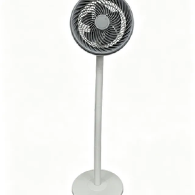 Ventilador circulador de pedestal blanco de 10 pulgadas