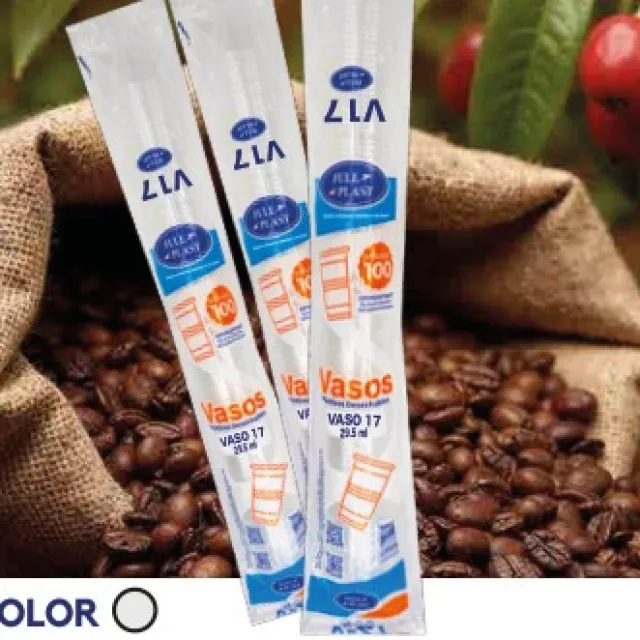 FULL PLAST Disposable plastic cup V-17 / 29.5 ml