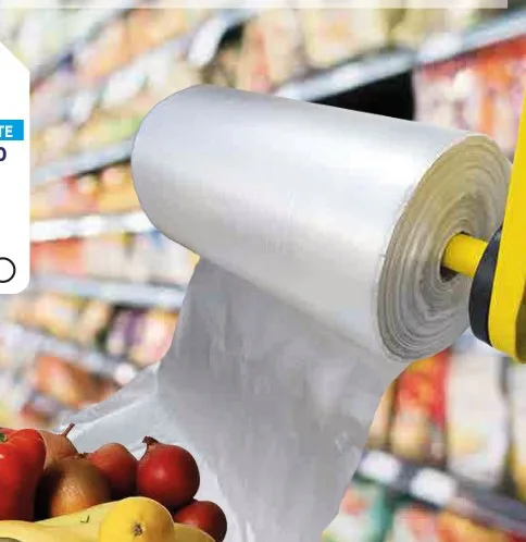 FULL PLAST Bobina de sacos pré-selados para hortaliças 26 × 38