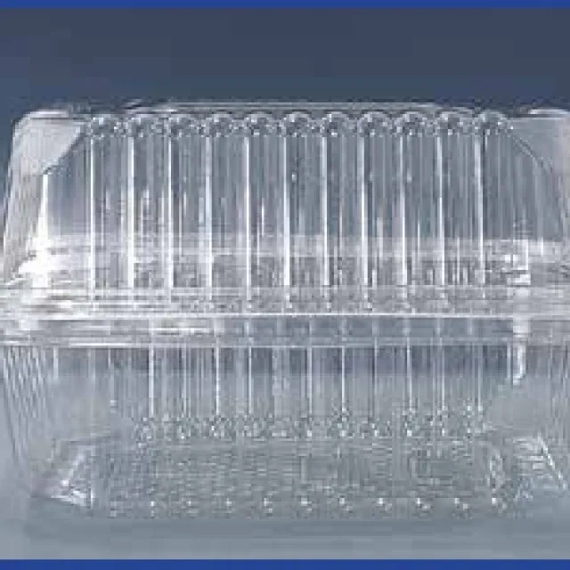 FULL PLAST Clear rectangular food container 450 cc / A