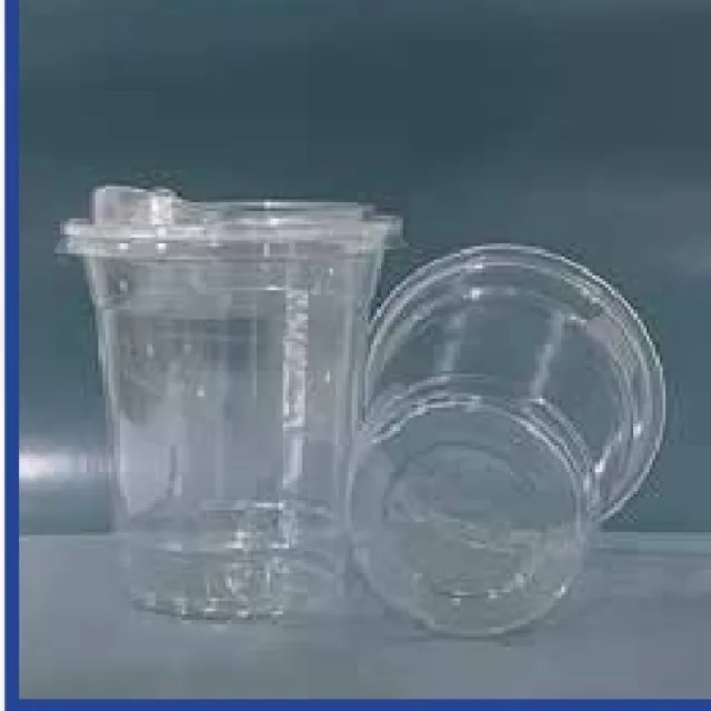 FULL PLAST Clear disposable cup 14 oz