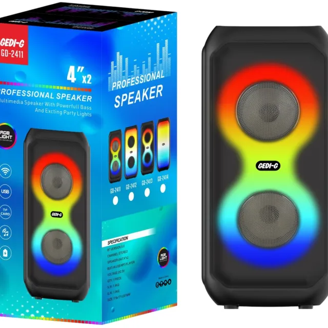Gedi-G Altavoz portátil GD-2411