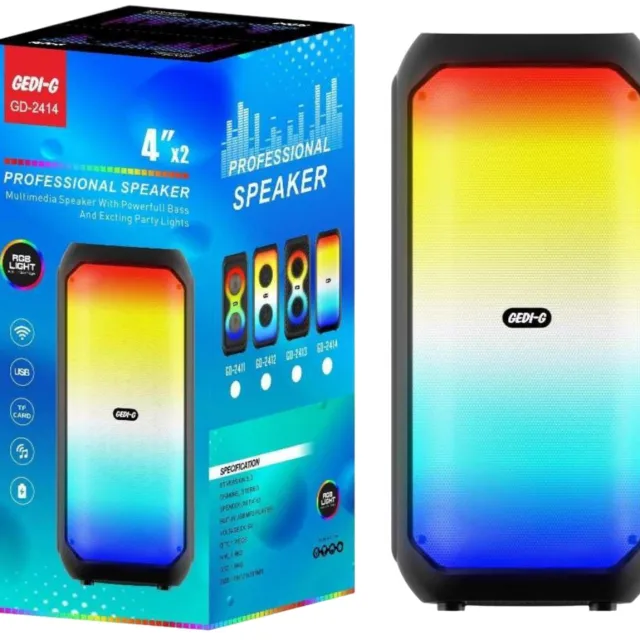 Gedi-G Altavoz portátil GD-2412